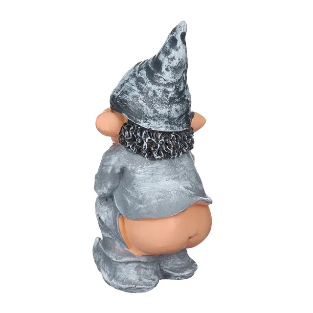 Kerti Tét Vicces Gyanta Szemtelen Gnóm Dekorációs Szobor Dekoráció Törpe Díszek - Image 3