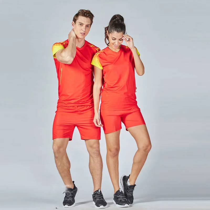 New Volleyball Uniforms men Blank team volleyball shorts Women Sports men Sporting Training Suit volleyball jerseys Kits DIY