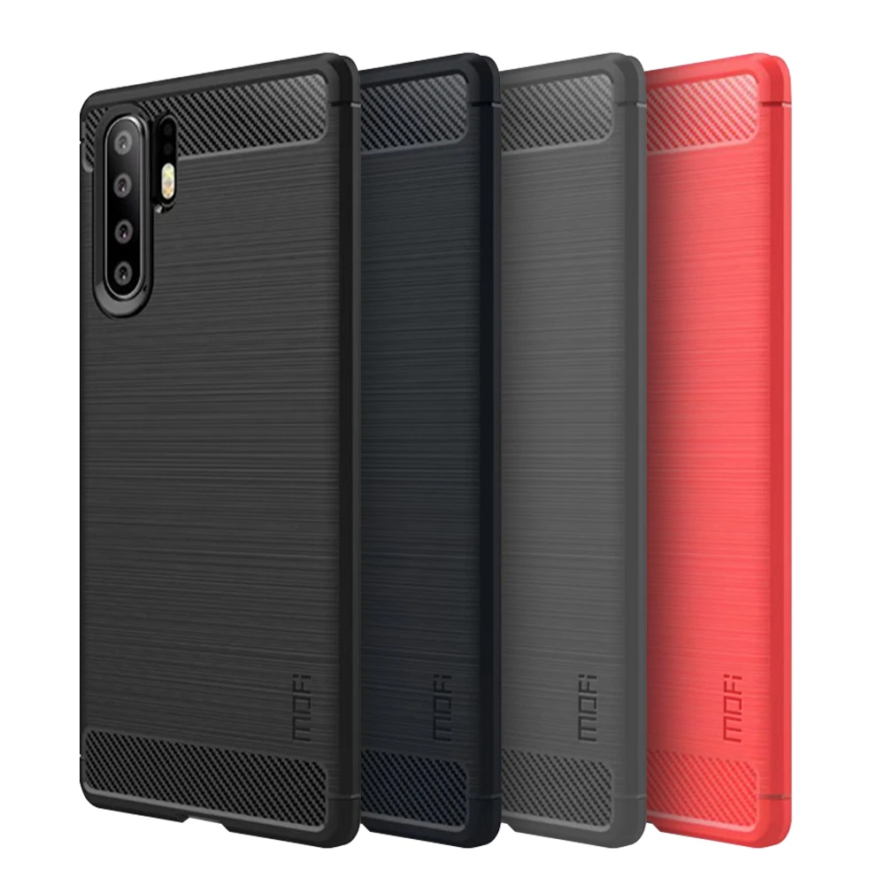 Силиконовый гелевый Чехол MOFi для Huawei P30 мягкий чехол телефона P20 Pro из углеродного