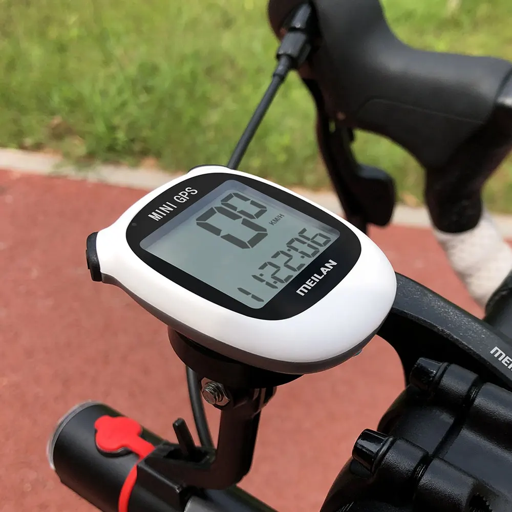 Meilan M3 GPS Fahrrad computer fahrrad GPS Tacho Geschwindigkeit Höhe DST  Fahrt Zeit Drahtlose Wasserdichte Radfahren computer