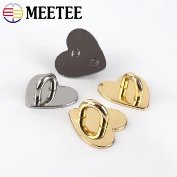 

10pcs Meetee Metal O D Dee Ring Side Clip Buckle Bag Hardware Hook Accessories DIY Garment Handbag Hanging Hooks Pendant BF810