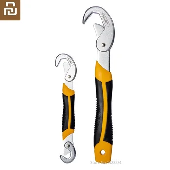 

Youpin Deli universal wrench set High carbon steel forging Tooth design Universal Wrench Tool Car Repair Tools