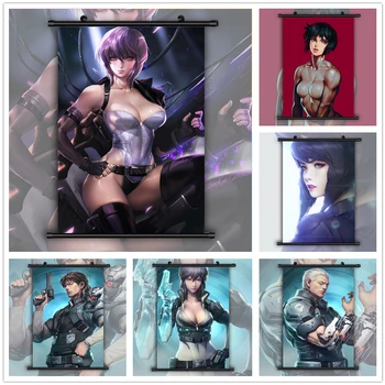 

Ghost in the Shell Motoko Kusanagi Anime manga wall Poster Scroll