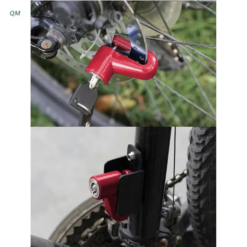 Anti-theft Security Lock Rotor Brake Disc for Motorcycle Scooter Mountain Road Steel Bike Brake Disc Wheel Lock