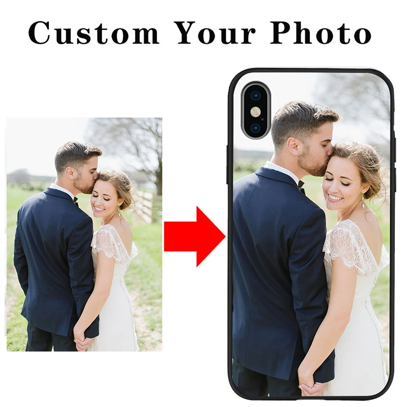 Индивидуальный дизайн фото DIY для iPhone X XR XS Max 5 5S SE 6 6S 7 8 Plus Oneplus 5T Pro 6T чехол для телефона Coque Etui funda capinha