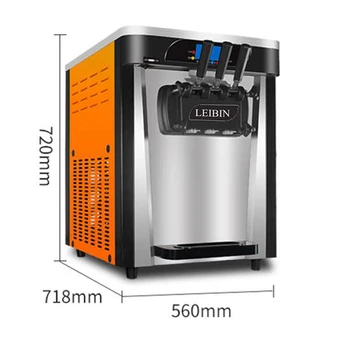 

Ex-factory price desktop soft ice cream machine