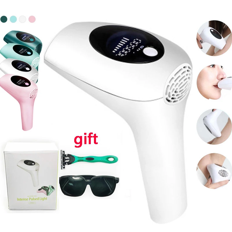 Dropship 900000 Flashes Laser Epilator Permanent IPL Photoepilator Hair Removal Painless electric Epilator hair remover