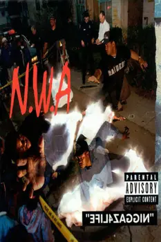 

NWA Album Hip Hop Rap Niggaz4Life Music Star Silk Fabric Wall Poster Art Decor Sticker Bright