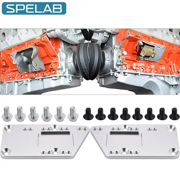 

2PCS LS Engine Bracket Adapter Swap Plates Bracket For 2019 Chevrolet 2.5L 2457CC 153Cu. In. L4 GAS DOHC Naturally Aspirated
