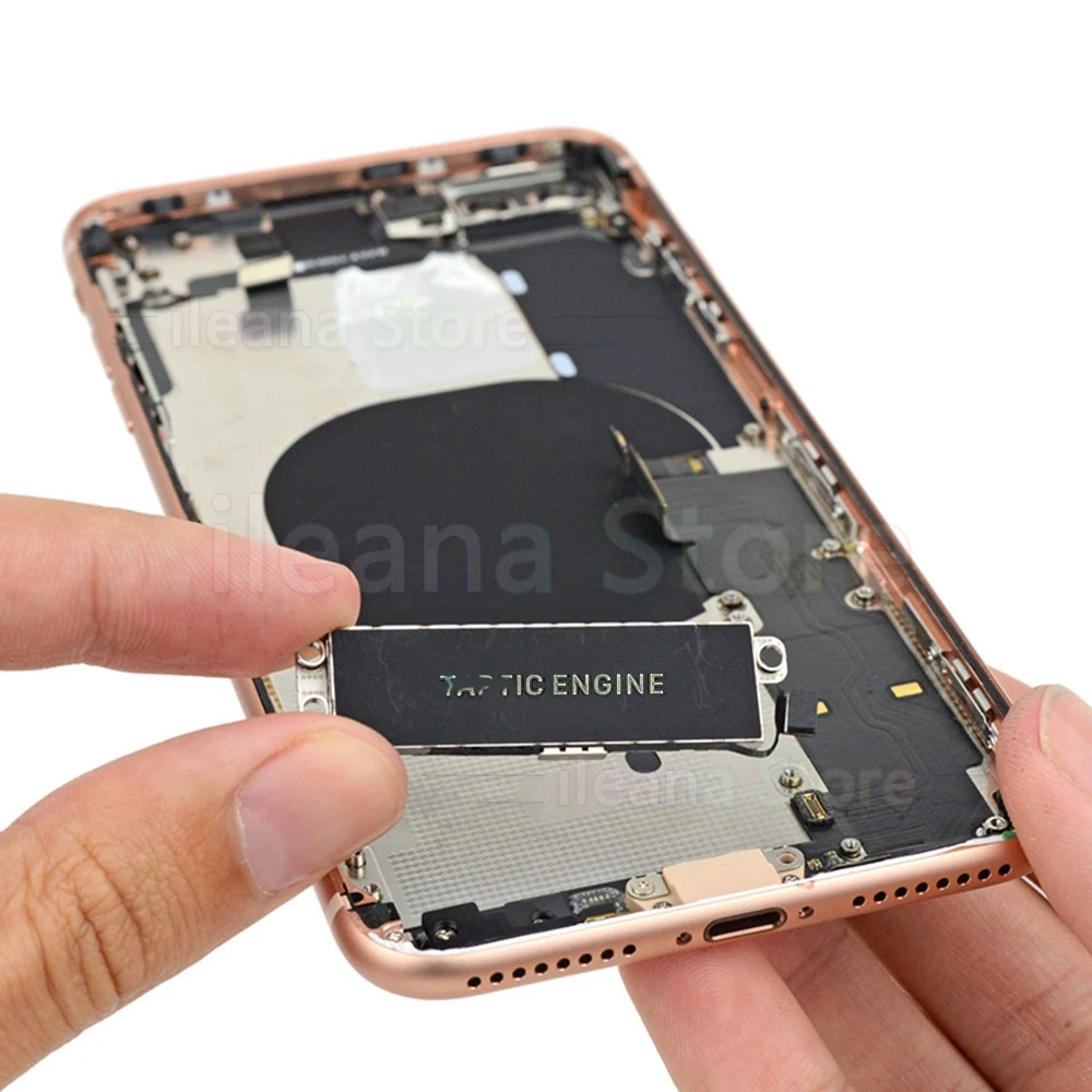 Для iPhone 7 8 Plus Мотор Вибрационный гибкий кабель для iPhone X Xs Max XR двигатель гибкий кабель оригинальная замена