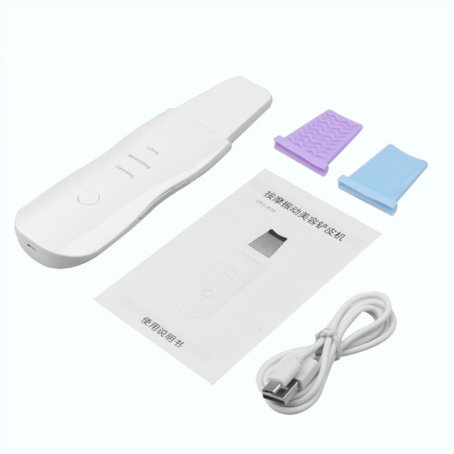 Care Tools Set Skin Scrubber Facial Peeling Pore Cleaner Exfoliator Blackhead Remover Spa Nano Sparyer Face Steamer