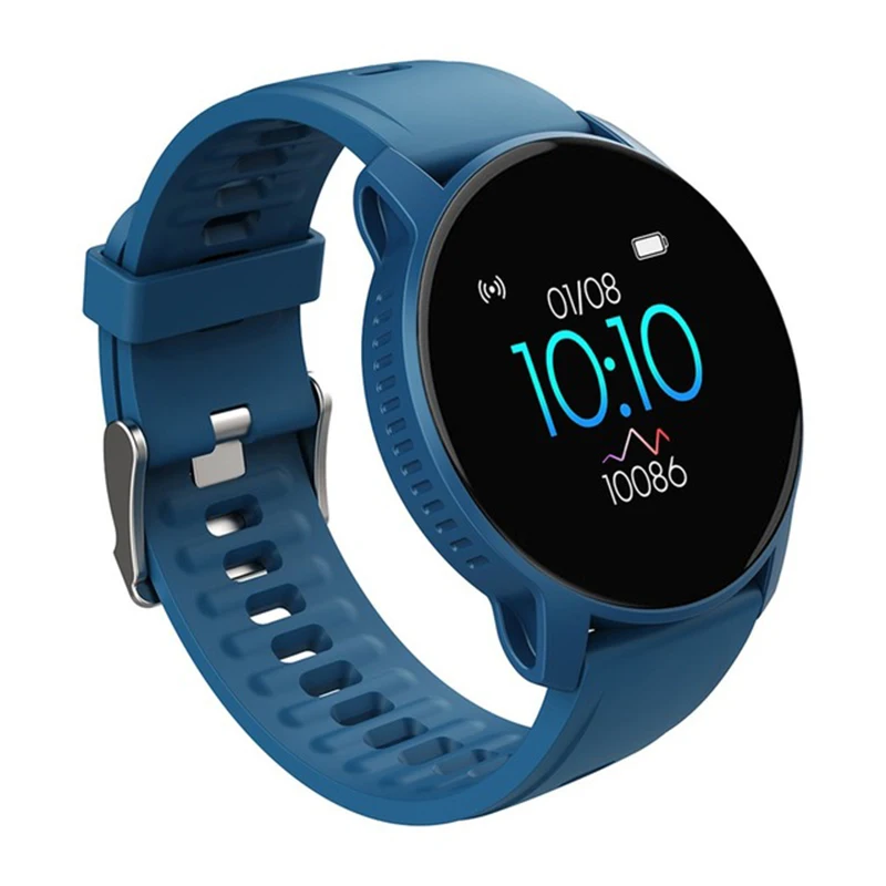 Monitor de Sono Completa à Prova Bluetooth Relógio Inteligente Pulseira Esporte Freqüência Cardíaca Rastreador Fitness Tela Toque Dwaterproof Água Relógios Inteligentes w9 18 toque completa à prova dwaterproof água relógios inteligentes