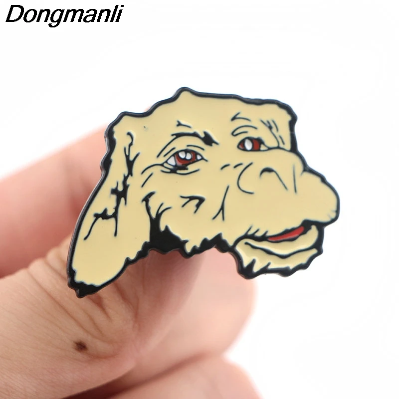 P2311 Dongmanli The Neverending Story Falcor Дракон Удачи эмалированная булавка металлическая брошь