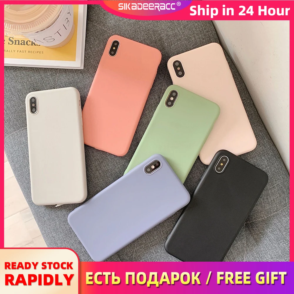 Жидкий силиконовый чехол для телефона iPhone 11 Pro MAX XR 6 6s 7 8 Plus X XS Пылезащитная