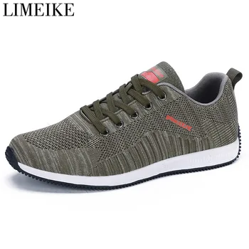 

LIMEIKE Men Casual Shoes Lac-up Men Shoes Lightweight Comfortable Breathable Walking Sneakers
