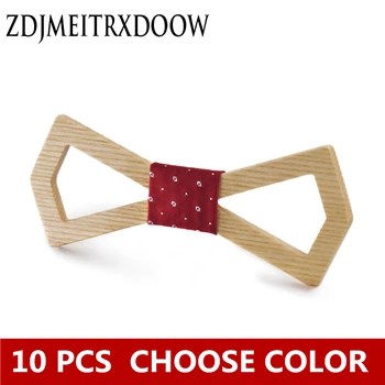 

2016 Noeud Papillon Men Hardwood Bow Tie For Men Classic Bowties Neckwear Creative Handmade Butterfly Wood Tie Gravata