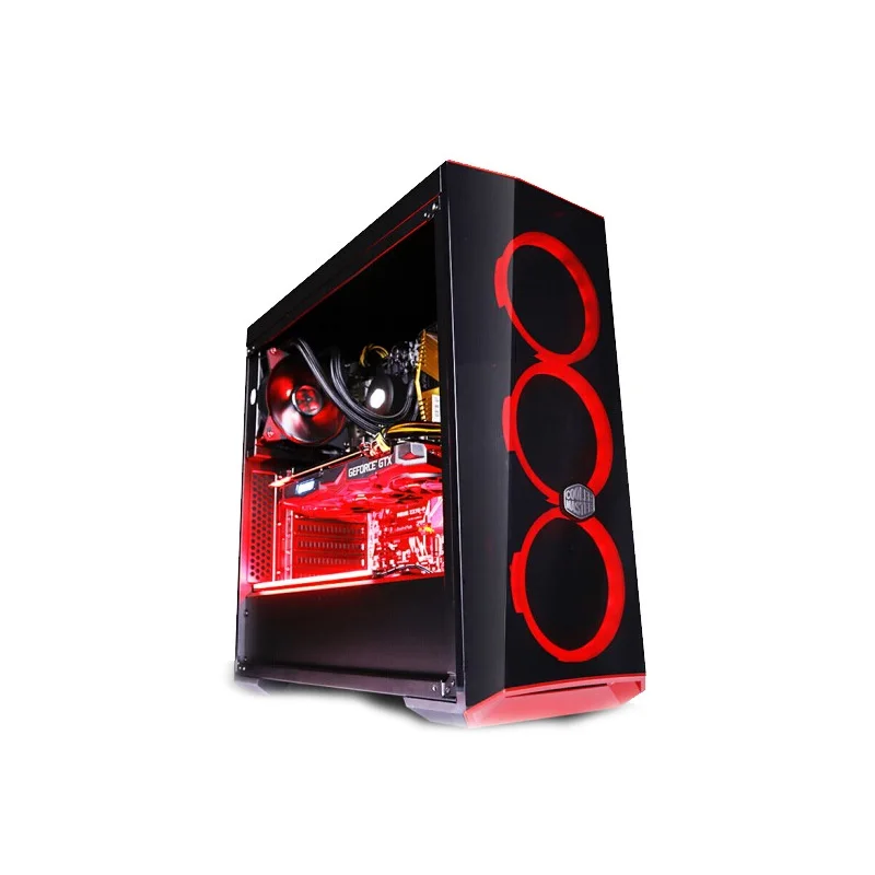 IPASON игровой пк компьютер AMD R7 3700X выделенная карта RTX2060 Супер 8 Гб DDR4 16 Гб ram 256 ГБ SSD для игры PUBG настольные компьютеры ПК