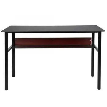 

Simple Modern Black PC Computer Desk Desktop Study Writing Desk for Home Office Stand Desk Computer Notebook Bed Table