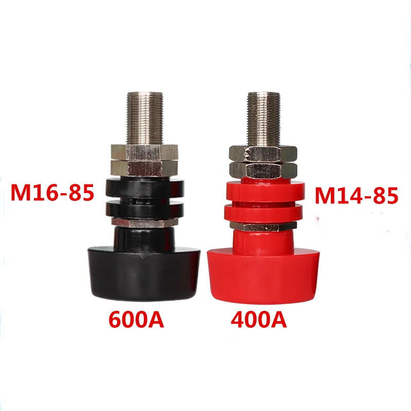 

1pcs M16*85mm copper high-current terminal 600A terminal M14*85mm400A connector