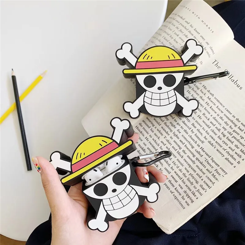 Чехол для AirPod 2 3D Цельный мультяшный Мягкий силиконовый чехол беспроводных