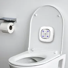 Luz LED UV para inodoro con Sensor inteligente, lámpara esterilizadora UV recargable por USB para luces de tazón de inodoro para baño, luz de baño