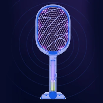 

New Hot Rechargeable USB Electric Mosquito Swatter Insect Fly Handheld Portable for Home SMR88