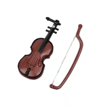 Acessórios para bonecas barbie e cosplay, 2 tamanhos de 1/6 ", violino bjd, decoração de casa de boneca, brinquedos diy, presentes para meninas