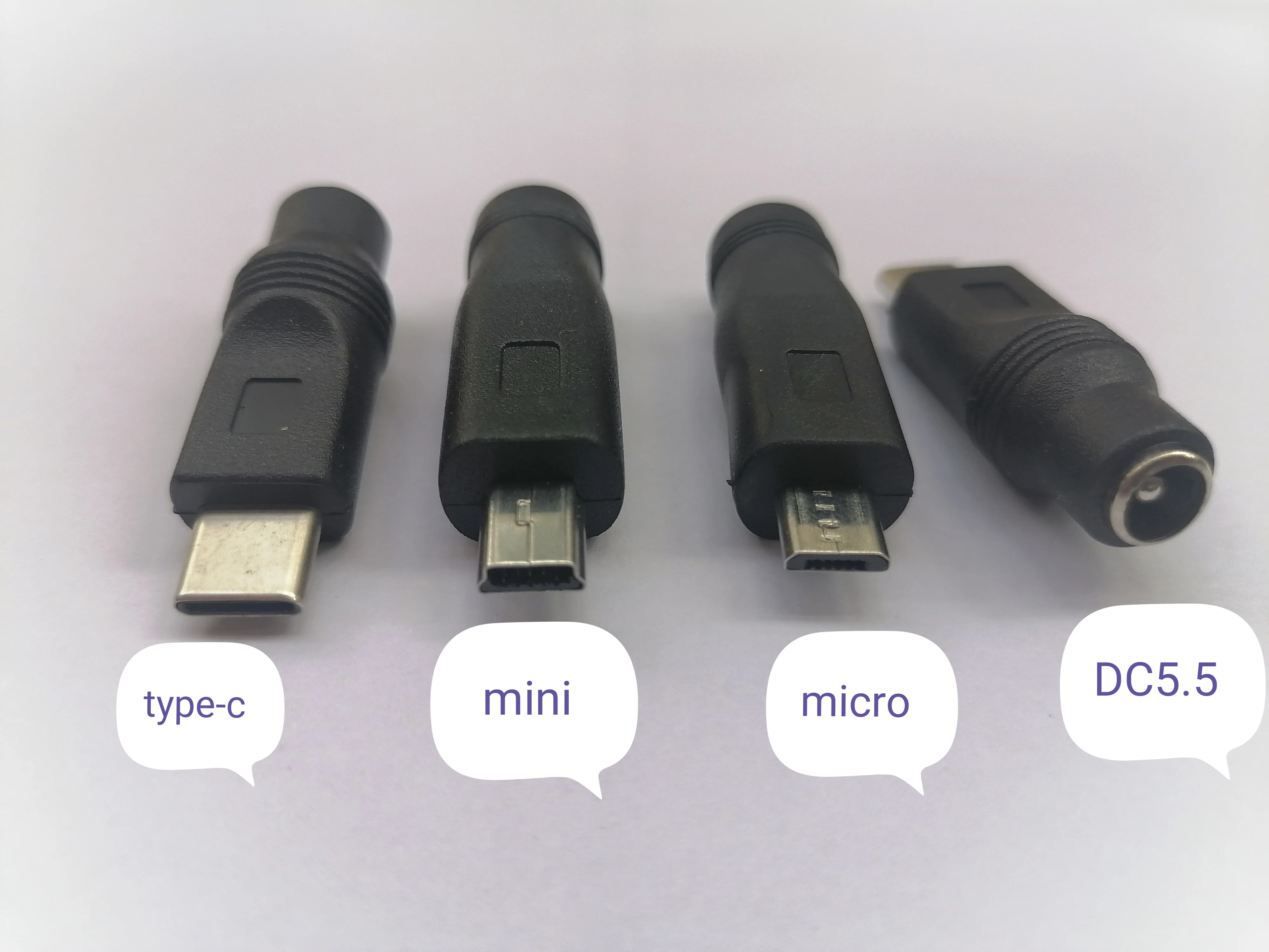 1pcs 3pcs dc 5 5 2 1 mm power jack usb 3 1 type c usb jpg