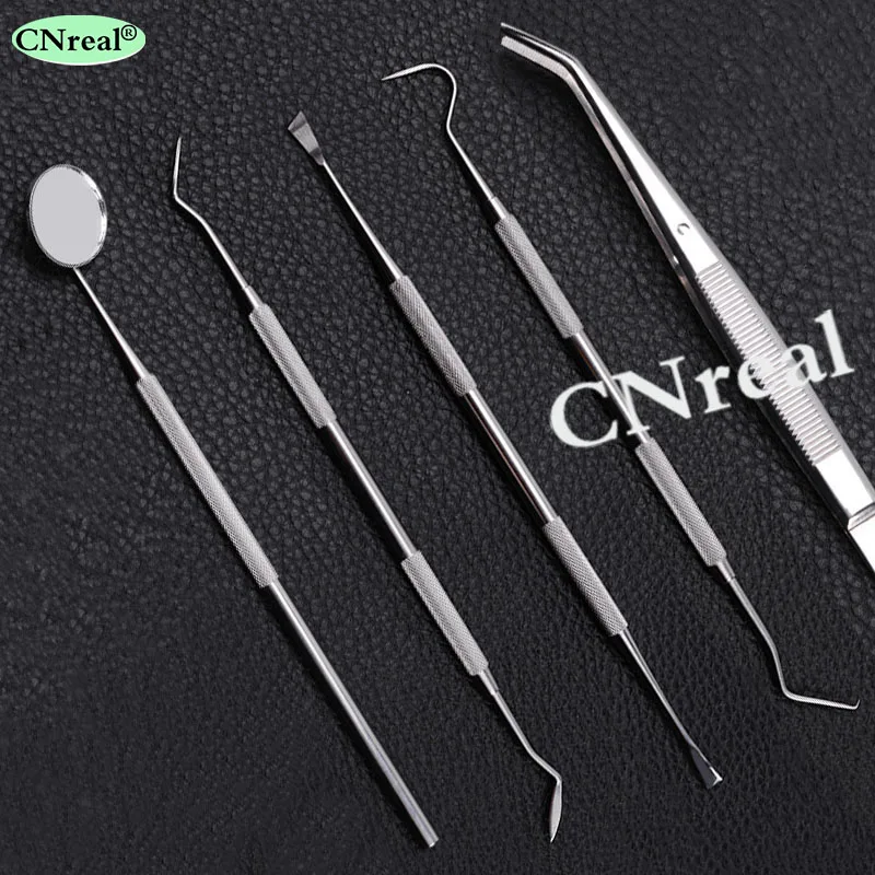 1 set Multi function Dental Kit Stainless Steel Professional Dentist Instrument with Toolkit 3