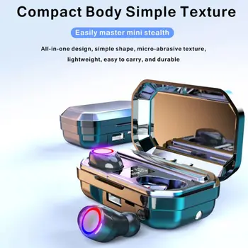 

High Quality M12 Bluetooth Headset Digital Display Touch TWS Bluetooth Headset 5.0 Bluetooth Headset