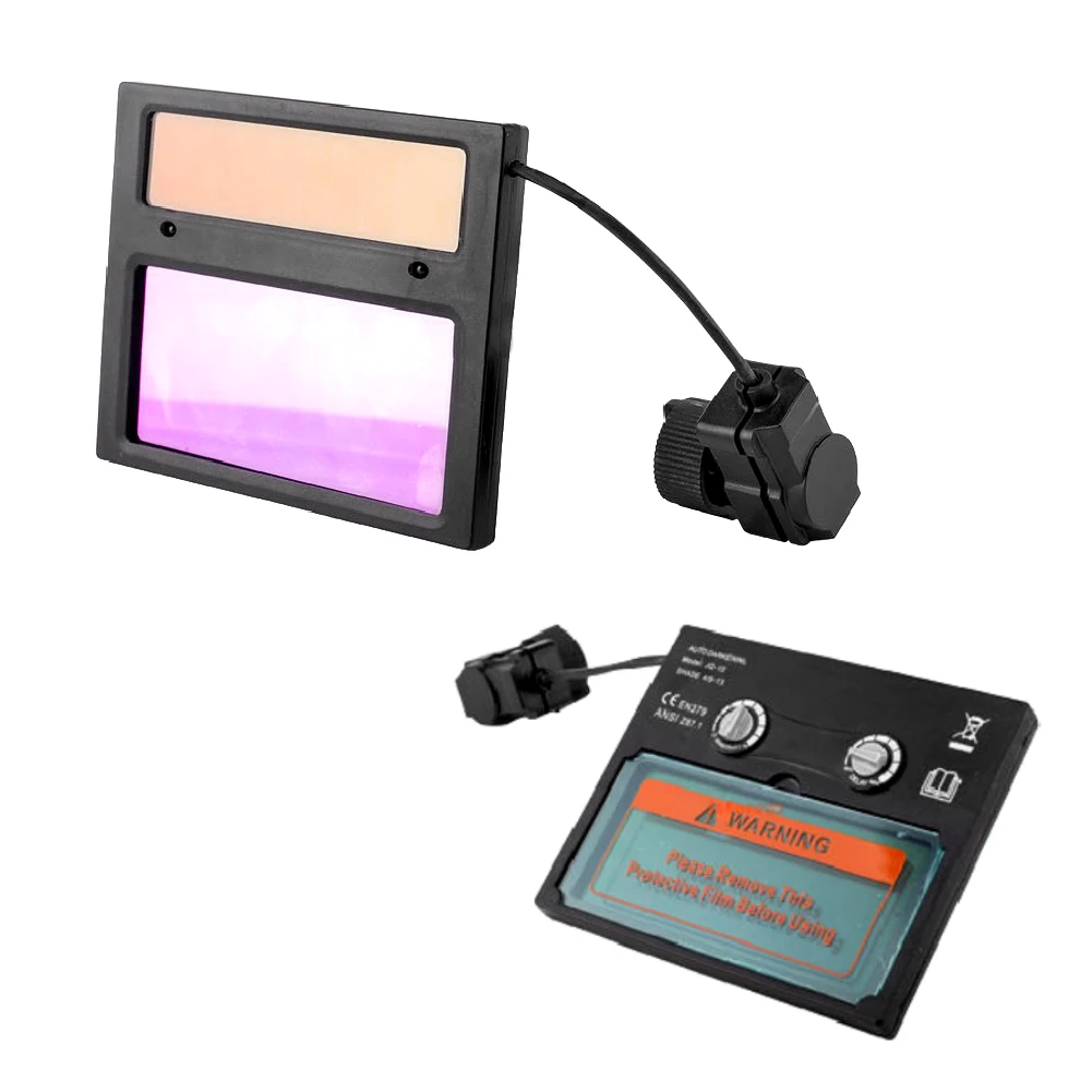 Hasaller Lentille De Soudage Auto-obscurcissante Pour Casque De Soudage Professionnel - Lentille De Rechange - Masque De Soudage - Pièces Filtrantes Avec écran LCD - Lentille Occultante - Capuchon De