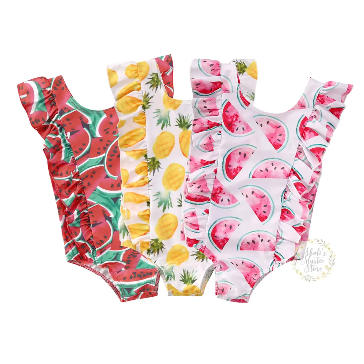 Bikini Suit Swimwear Beachwear Bathing Baby-Girl Toddler Summer 6M-5Y