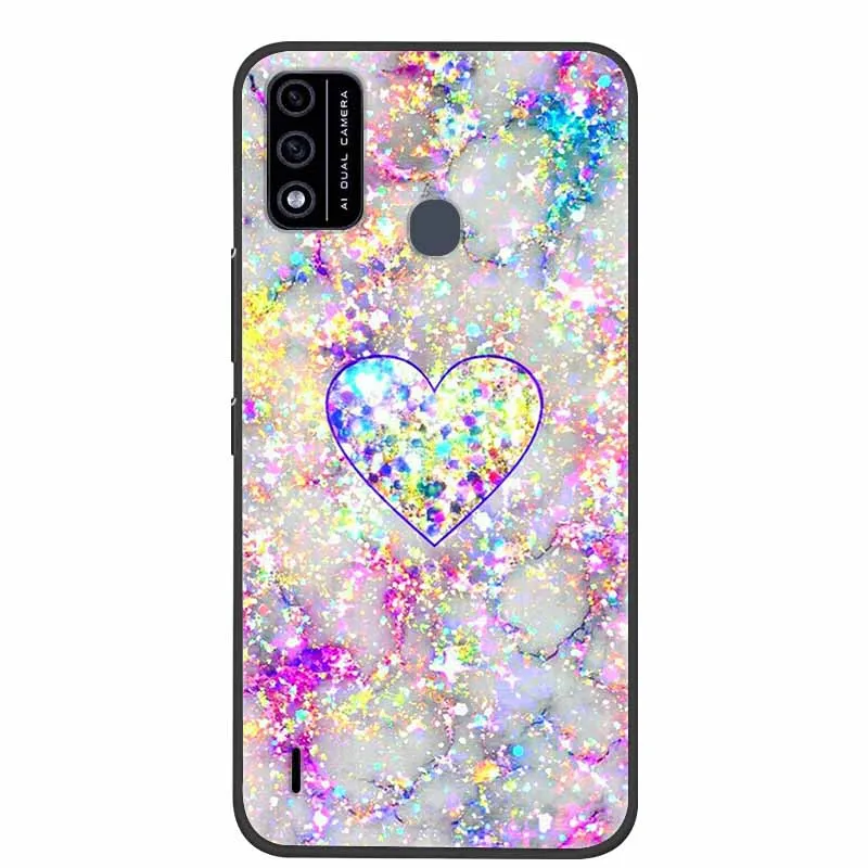 For Itel A48 Case Soft Silicone Cool Cartoon Case For Itel A48 Back Cover for ITEL A 48 Cases Fashion TPU Phone Fundas New Capa phone pouch for running Cases & Covers