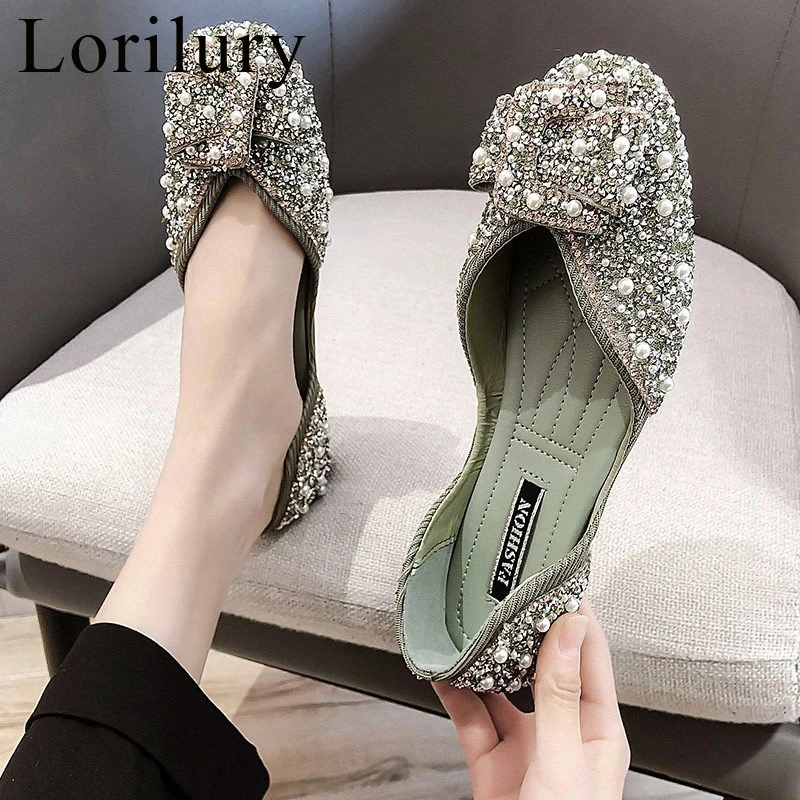 bling slip on shoes