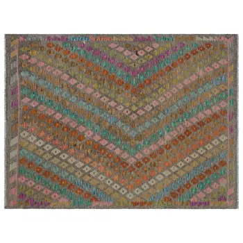 

Handmade Natural Afghan Tribal Rug Area Rug 159x200 Cm-5'3''X6'7''