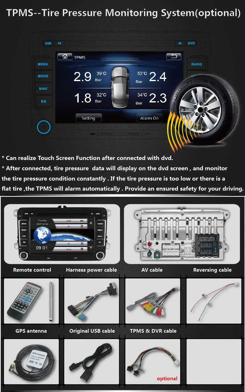 Discount 7 Inch Car Multimedia Player Navigation Stereo DVD Car Radio 2 Din For VW GOLF SAGITAR JATTA MAGOTAN PASSAT B6 B7 Variant TOURAN 3