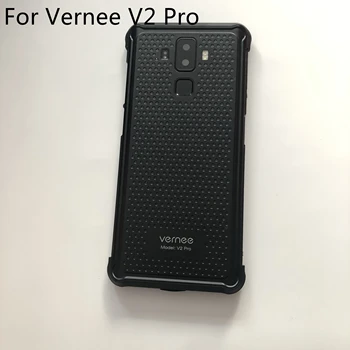 

Vernee V2 Pro Used Battery Case Cover Back Shell + Camera Glass Lens + Fingerprint Sensor Button For Vernee V2 Pro Smartphone