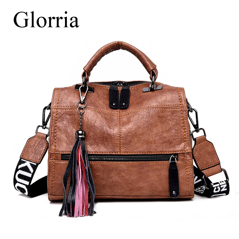 

Brand Vintage Real Leather Tassel Luxurious Handbags Women Bags Designer High Quality Ladies Hand Bags For Women 2019 Bolsa Sac