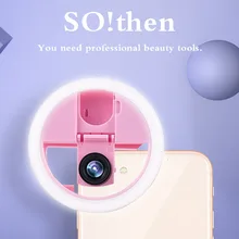 Портативный Selfie Light Selfie повышающий светодиодный свет заполняющий свет клип-на кольцо селфи свет с зеркалом для Dop кольцо селфи свет