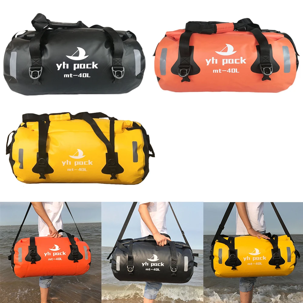 Сумка для мотоцикла 40L 66L 80L 90L водонепроницаемая сумка хранения уличные дорожные