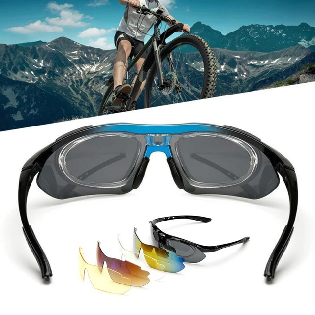 Polarized Glasses 5 Lenses Sports, Glasses Cycling 5 Lenses