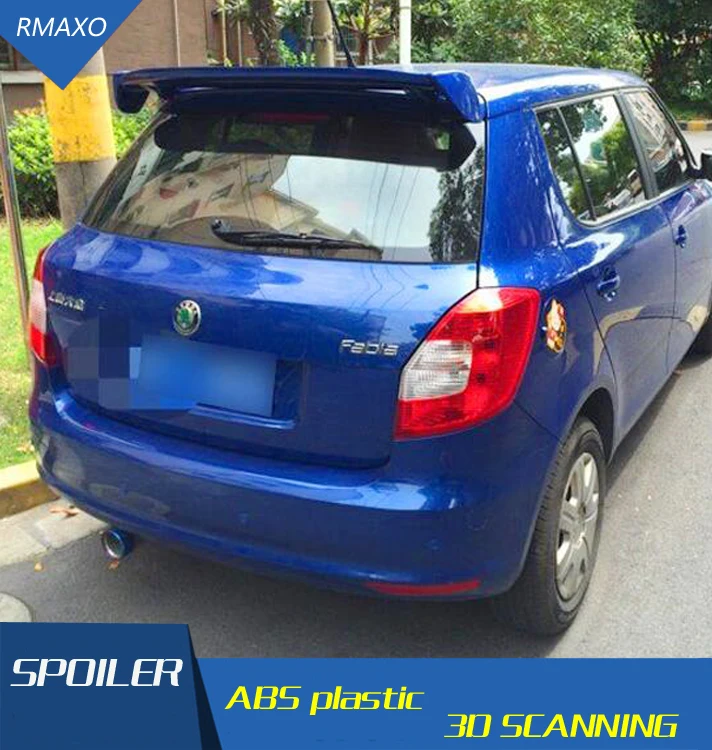 Спойлер для Fabia высококачественный спойлер из АБС материала заднего крыла