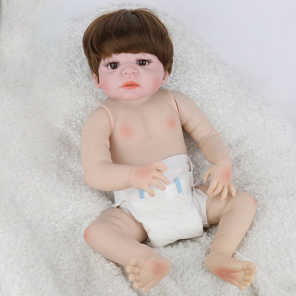 22 дюйма 55 см силиконовые куклы Reborn Baby Alive Bebe Boneca Lifelike Kids Menina Игрушки для маленьких