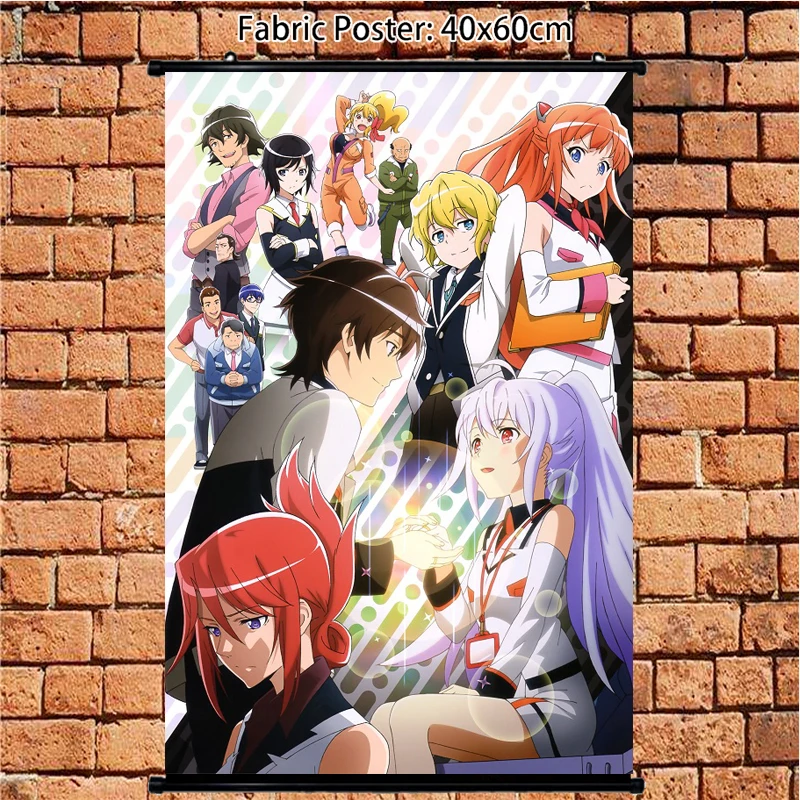 Плакат с аниме пластмассовые воспоминания Mizugaki Tsukasa islzack настенный свиток