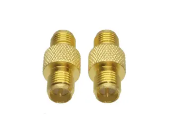 

10pcs Adapter converter RP*SMA female to RP*SMA female Plug RF COAXIA