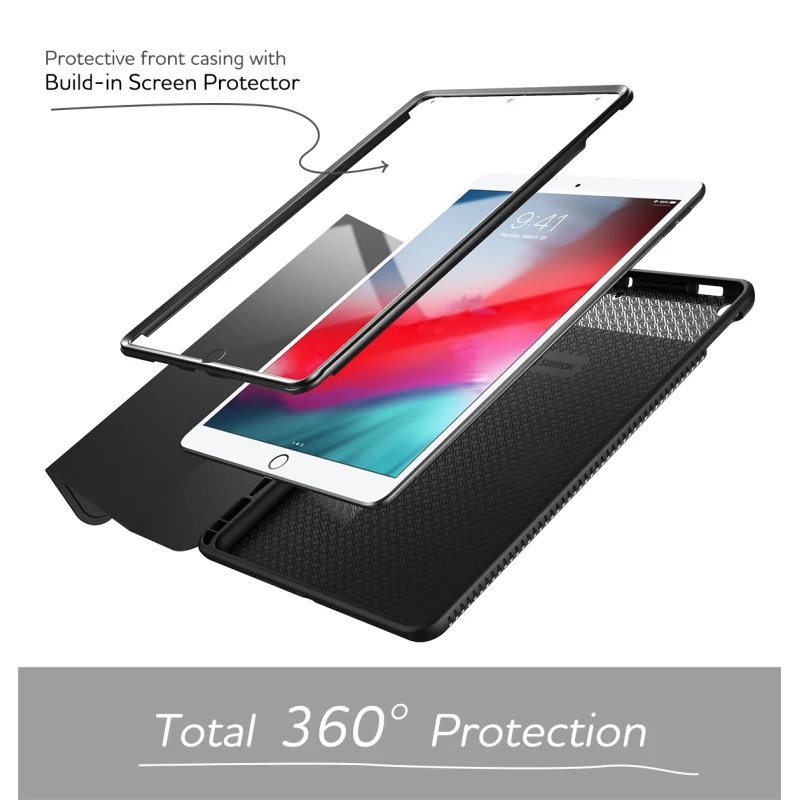 Роскошный флип кожаный жесткий чехол для iPadAir 3 ультра тонкий PU для Apple iPad Air 10,5 чехол задняя крышка Coque Fundas корпус