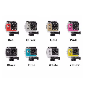 

OWGYML Outdoor Sport Action Mini Camera 1080P Full HD Waterproof Cam DV Screen Color Water resistant Video Surveillance