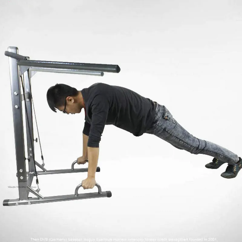 Gym Bar Pull-up Parallel Bar Multifunction Exercise Bar, Adjustable Horizontal Bars Dip Stand Parallel Dip Station