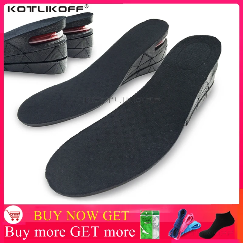 Hoogte Toename Inlegzolen 3 Layer 3/5/7Cm Luchtkussen Onzichtbare Lift  Verstelbare Cut Schoen Hak Pads insert Taller Zolen Voet Pads - AliExpress  Schoenen