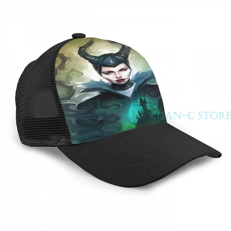 MALEFICENT баскетбольная Кепка(6) мужская и женская модная черная шляпа унисекс с принтом